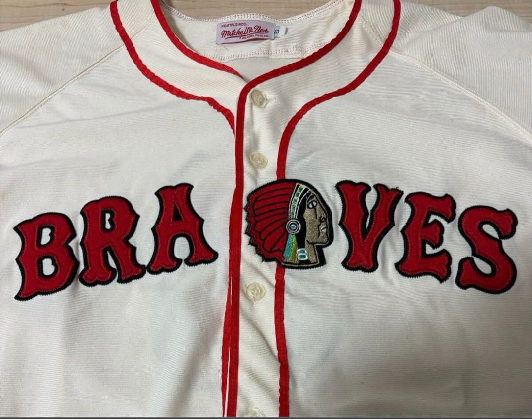 ベーブ・ルースミッチェル&ネス　ボストンブレーブス　ユニホーム