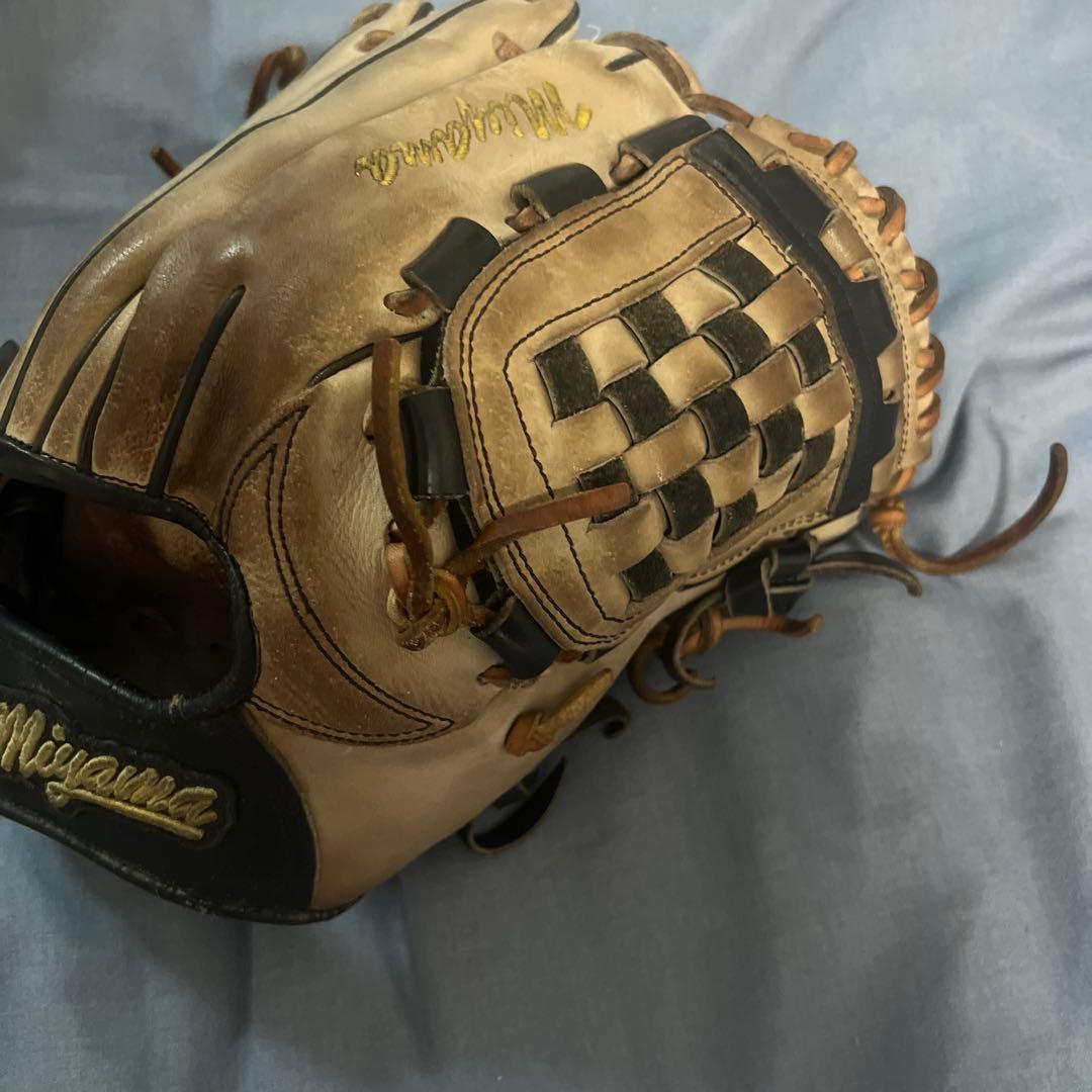 ミヤマ 内野手用グローブ 源田モデル風