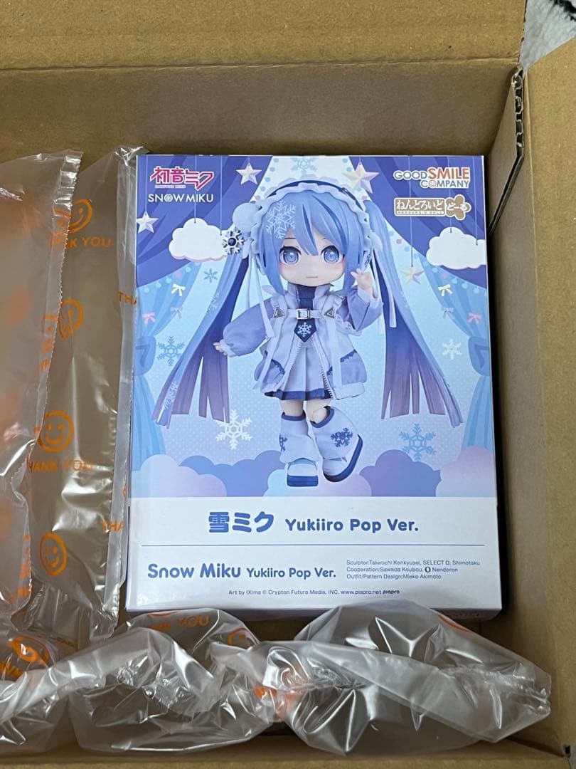 【新品未開封】ねんどろいどどーる 雪ミク Yukiiro Pop Ver.