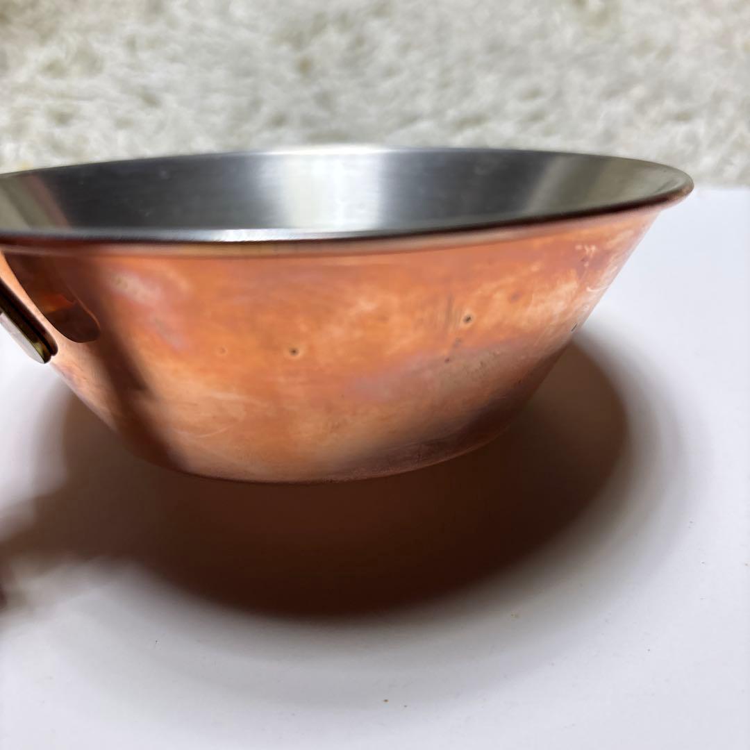 希少旧ロゴ FIRESIDE コッパー 銅 シェラカップ 300 比較美品