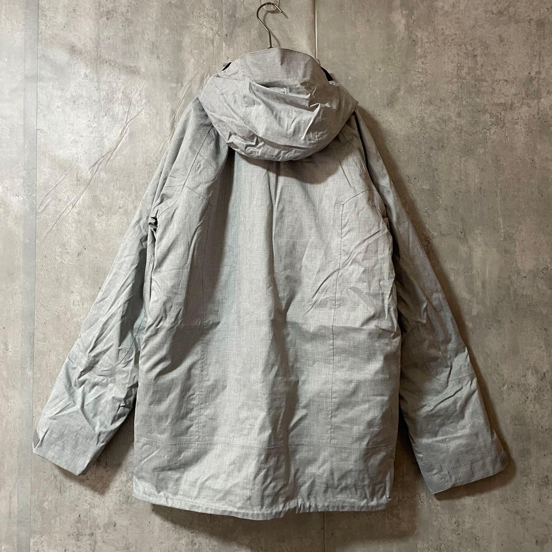 Burtonバートンスキーウェアスノーボードジャケットパーカーフード付白ホワイト