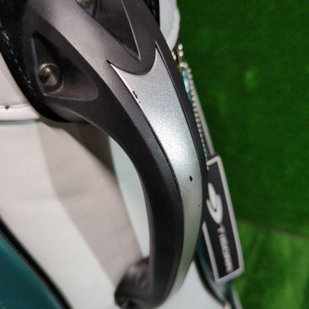 【超美品】TIGORA　キャスター付キャディバッグ　フードカバー付