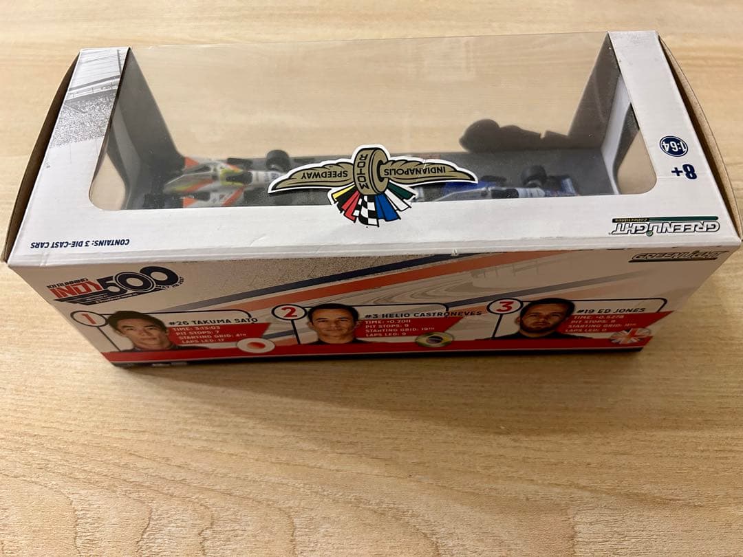 グリーンライト インディ500 ジオラマ　ミニカーセット　1/64