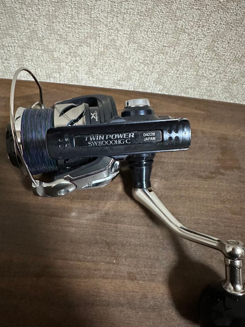 masa44 TWIN POWER SW8000HG-C スピニングリール