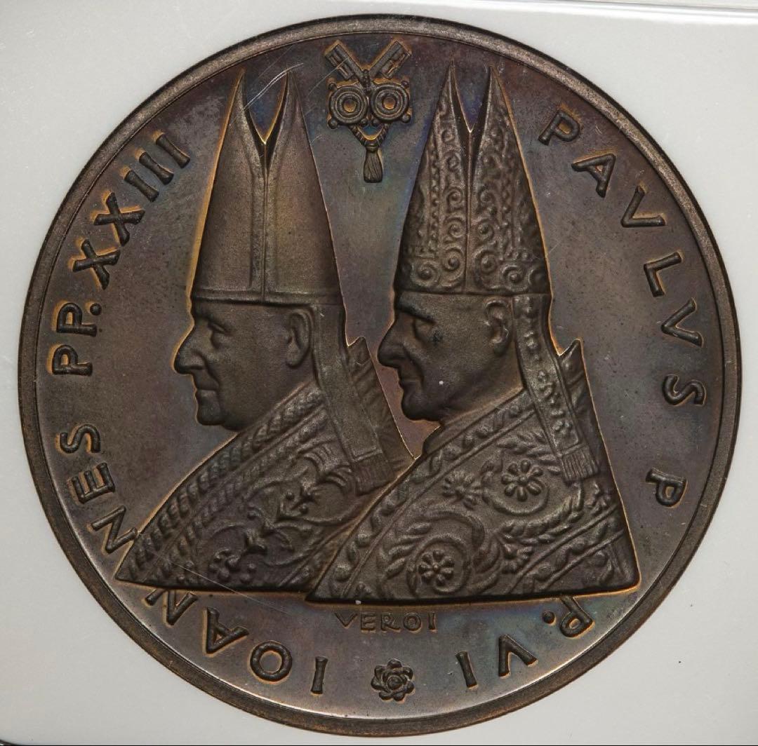 美術品値下げ❗️1963年 銀貨 & 1965年 銅貨 セットオリジナルケース付き