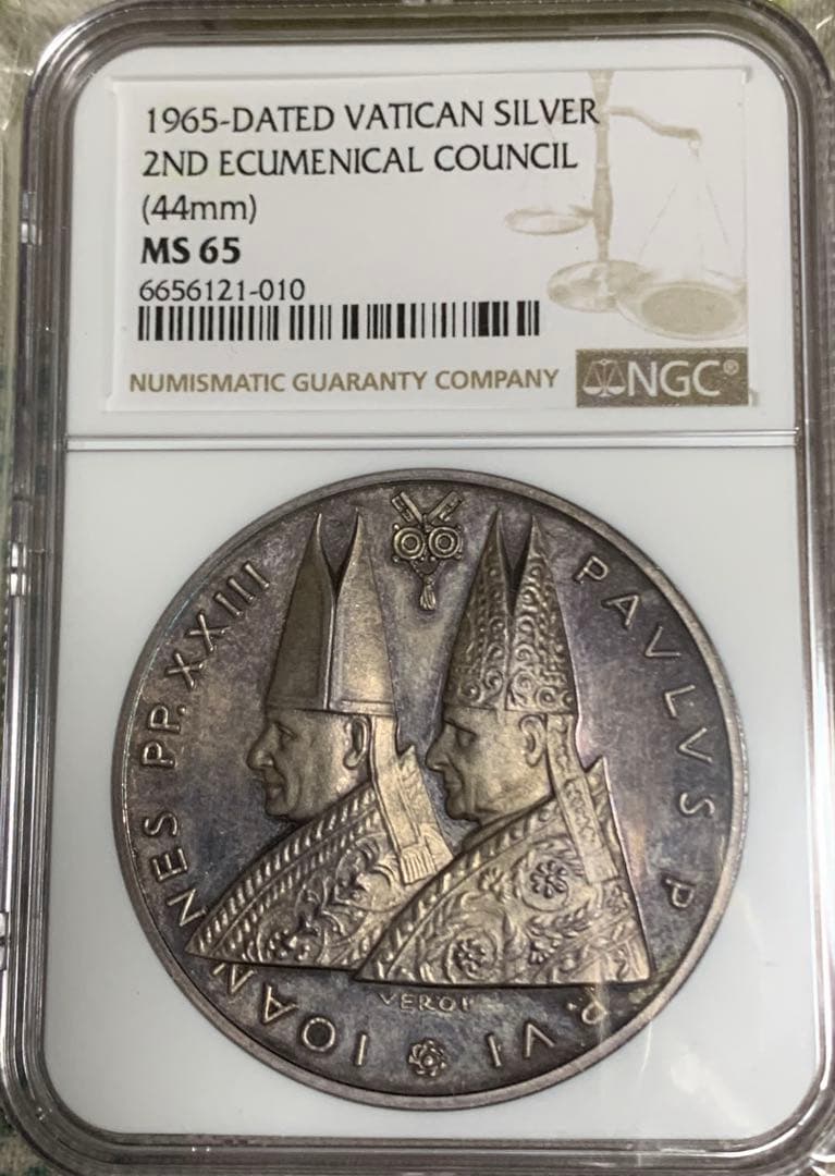 美術品値下げ❗️1963年 銀貨 & 1965年 銅貨 セットオリジナルケース付き