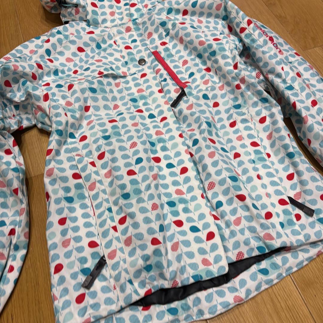 【美品】サロモン SALOMON スノーボードウェア 上下セット レディース M