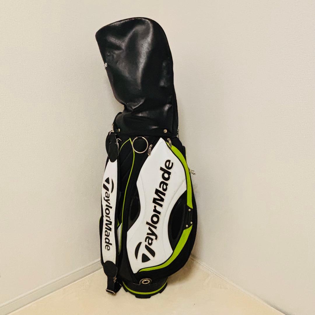 TaylorMade キャディバッグ ブラック　グリーン　緑