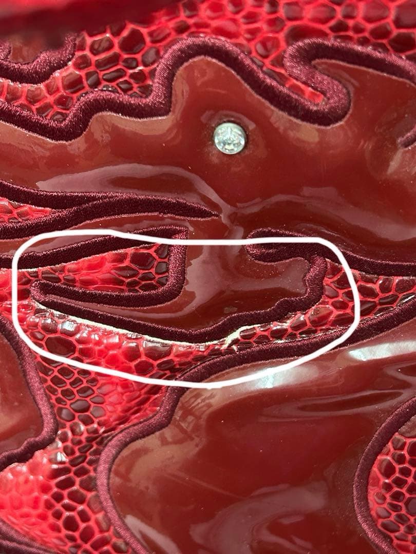 ダンスウィズドラゴン　ボストンバックショルダー付レッド