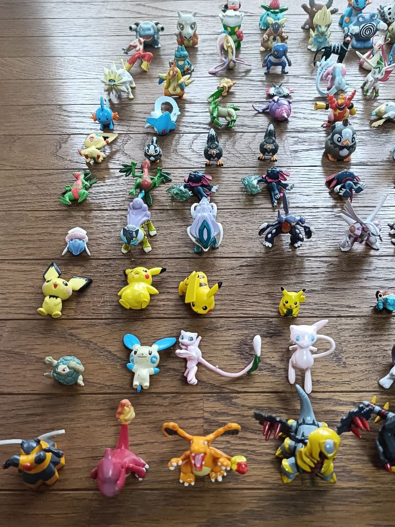 当時物　ポケモン　モンコレ　指人形など　計108個セット