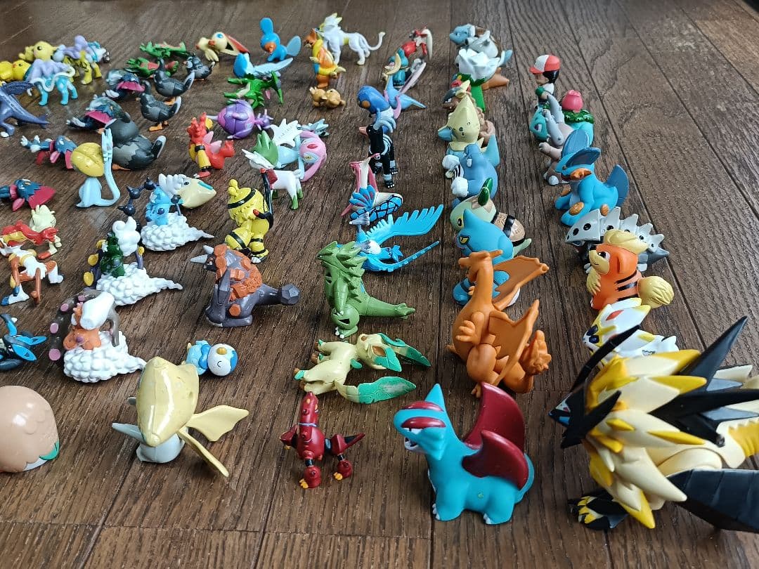 当時物　ポケモン　モンコレ　指人形など　計108個セット