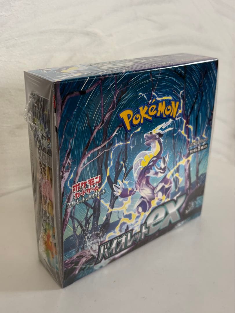 ポケモンカード バイオレットex シュリンク付きBOX 新品未開封