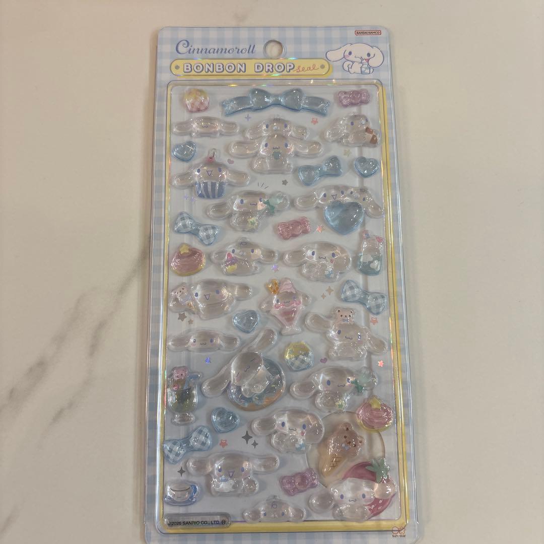 お値下げ中！正規品サンリオボンボンドロップシール全種 mini全種