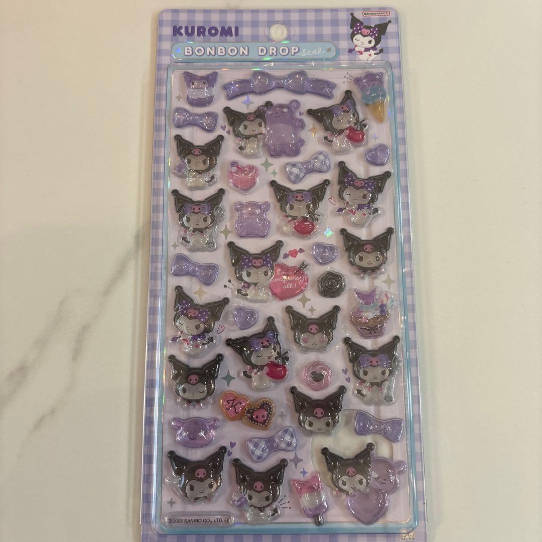 お値下げ中！正規品サンリオボンボンドロップシール全種 mini全種