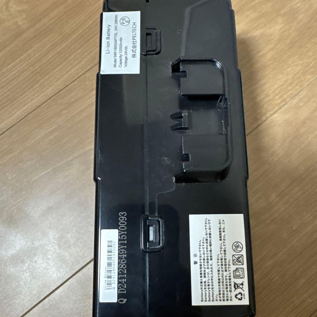 ペルテック12000mAh 24vdc