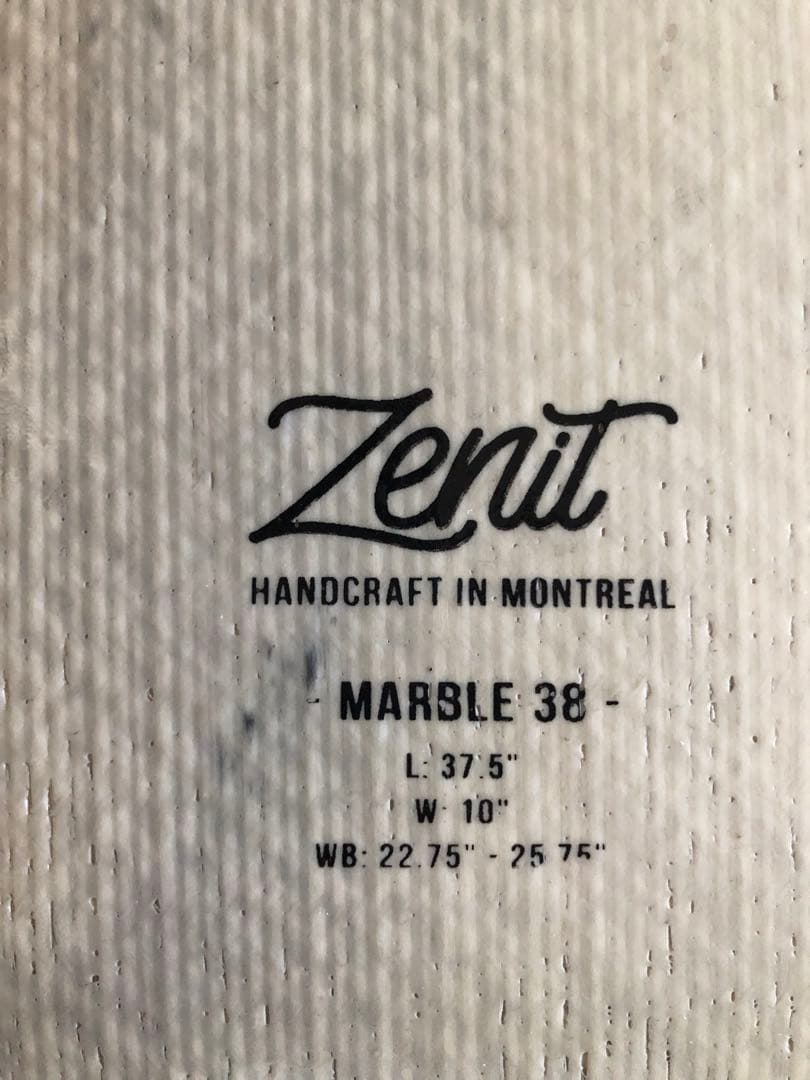 Zenit Marble V3 38 ダウンヒル　ロンスケ