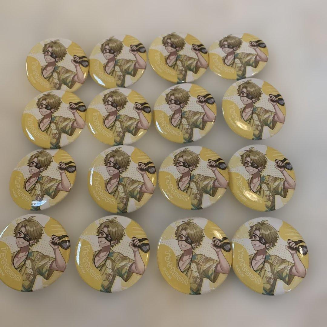 カラフルピーチ たっつん サマラン缶バッチ