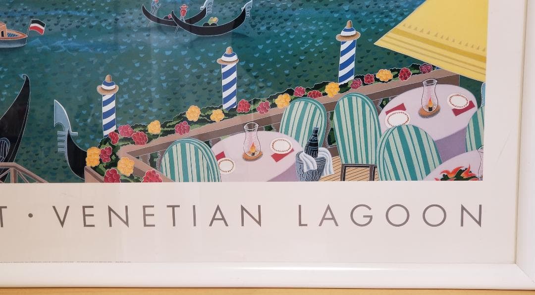 ★最終販売価格★トーマスマックナイト★ヴェネチアンラグーン額寸横約104縦約64