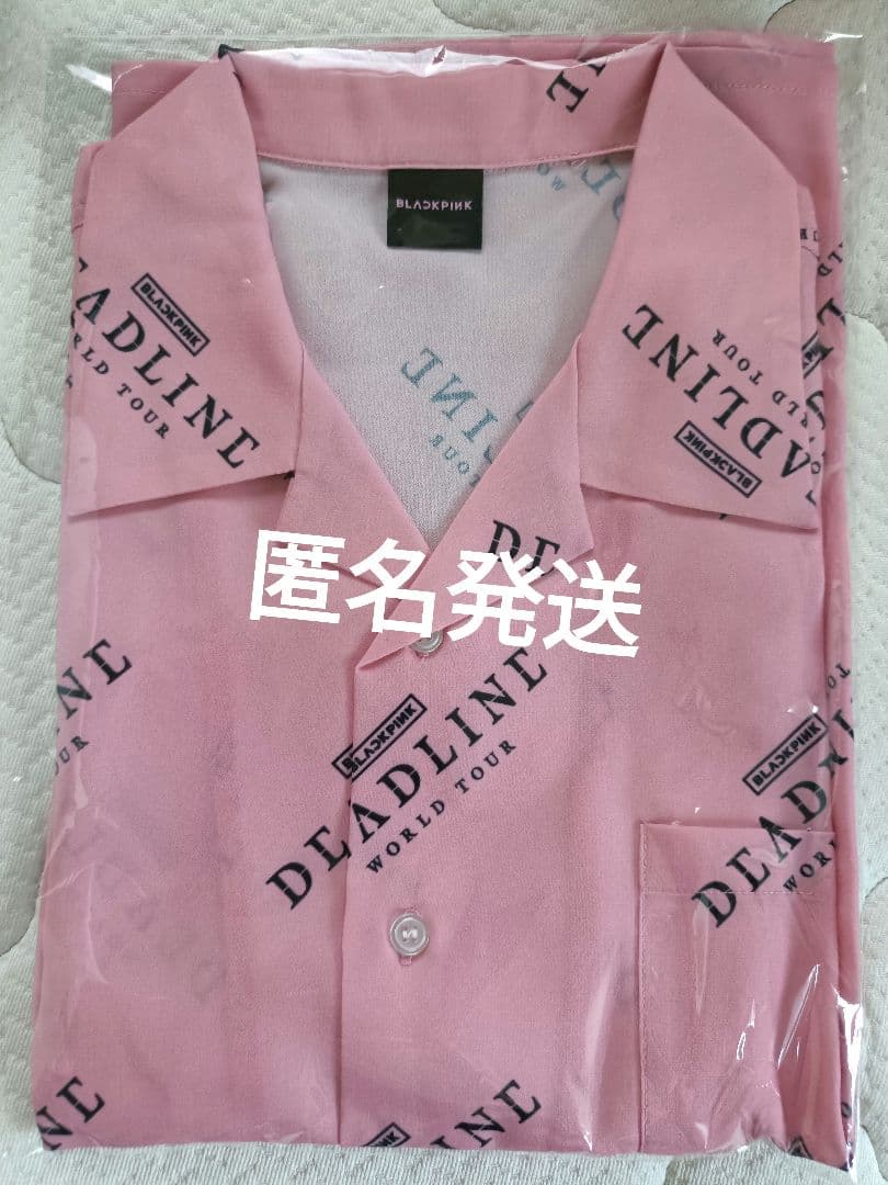 BLACKPINK DEADLINE Tシャツ ハーフスリーブシャツ ピンク