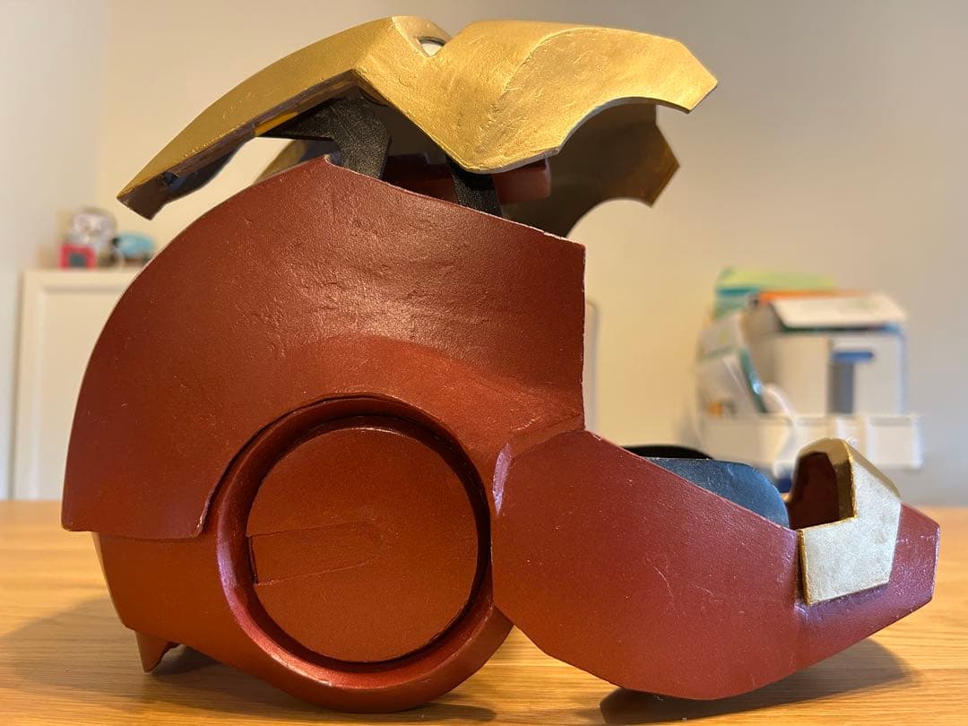 【自作品】アイアンマンヘルメット マーク3 LEDライト付き マーベル