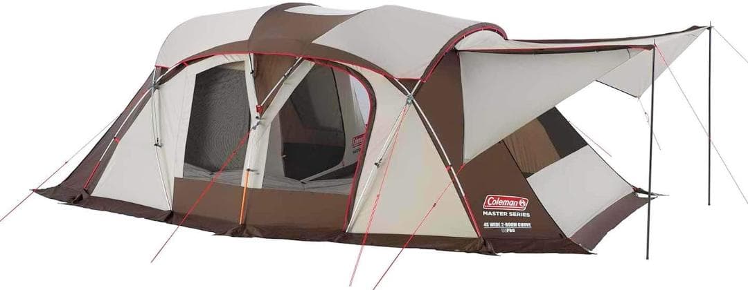 オマケ付き 未使用 コールマン ウェザーマスター 4Sワイド2ルームカーブ