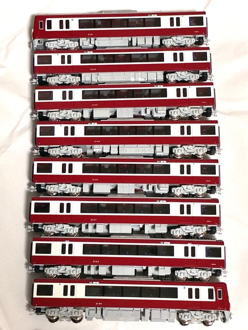 G*r様 京急2100形8両　kato ライト点灯動力動作確認済