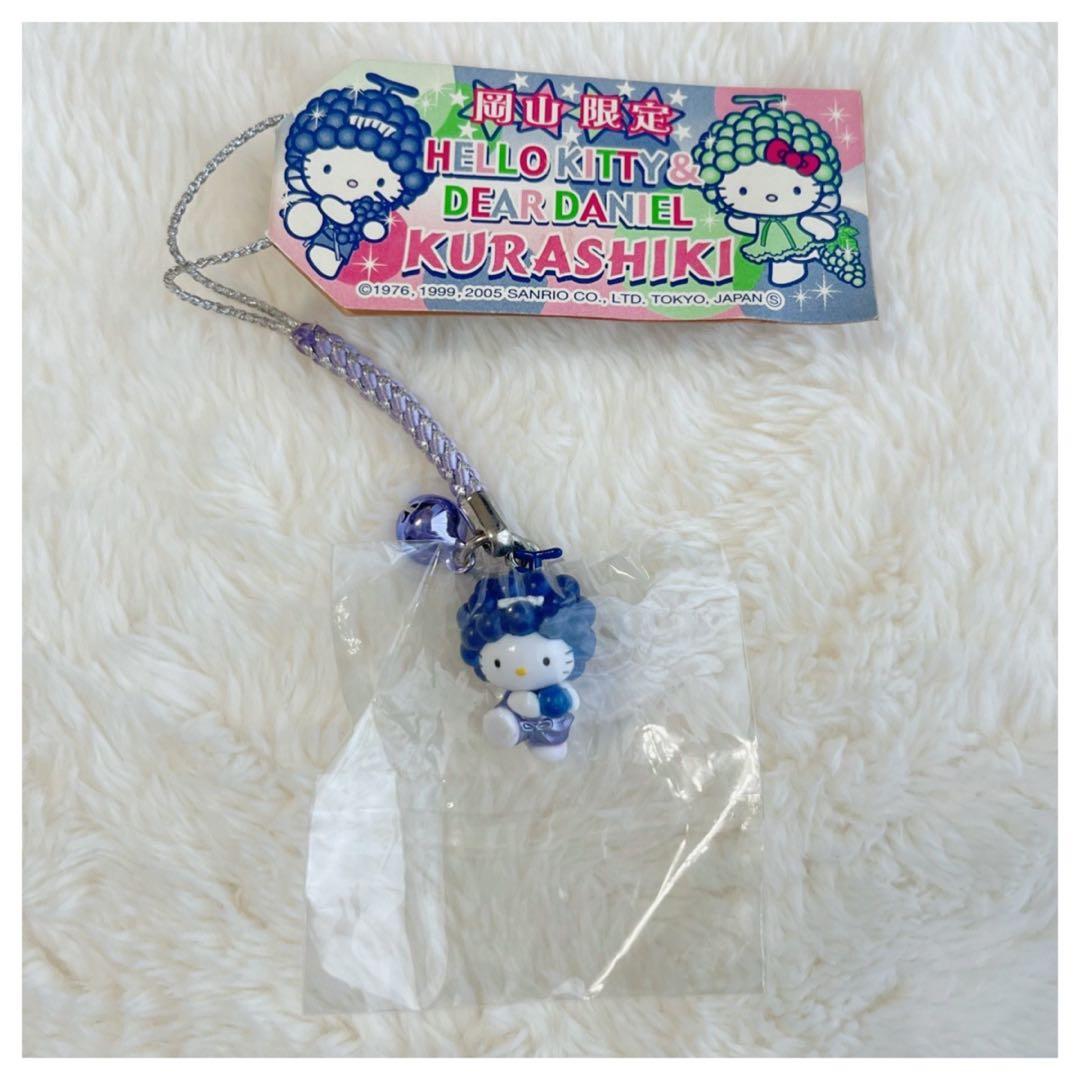 レア【新品】ご当地キティ 根付け 岡山限定 KURASHIKI ストラップ