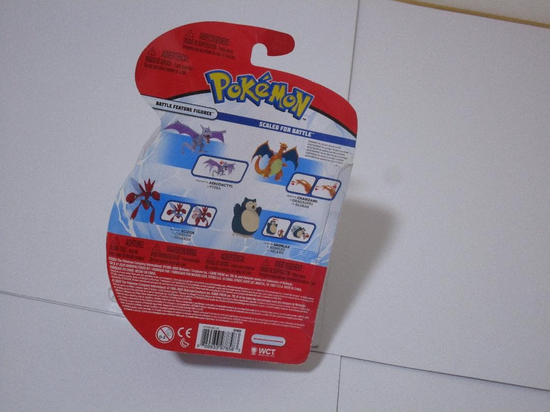 WCT　ハッサム　フィギュア　ポケモン　Wicked Cool Toys　未開封