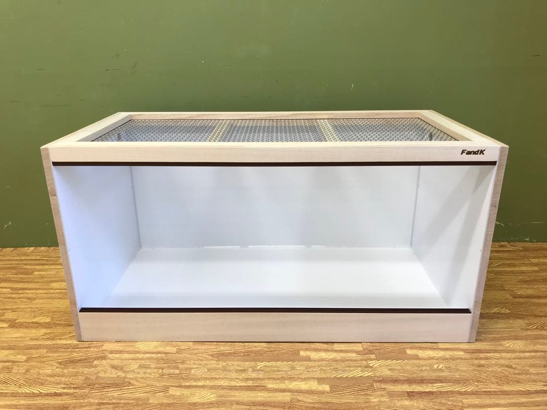 ＦandＫ爬虫類木製ケージ　スタンダード防水仕様　900×450×450