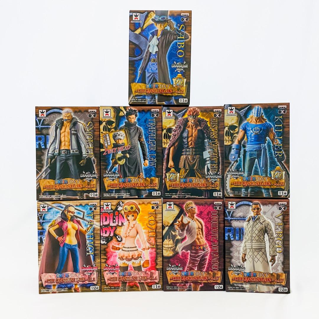 ＊新品未開封＊ワンピース THE GRANDLINE フィギュア 9体セットA