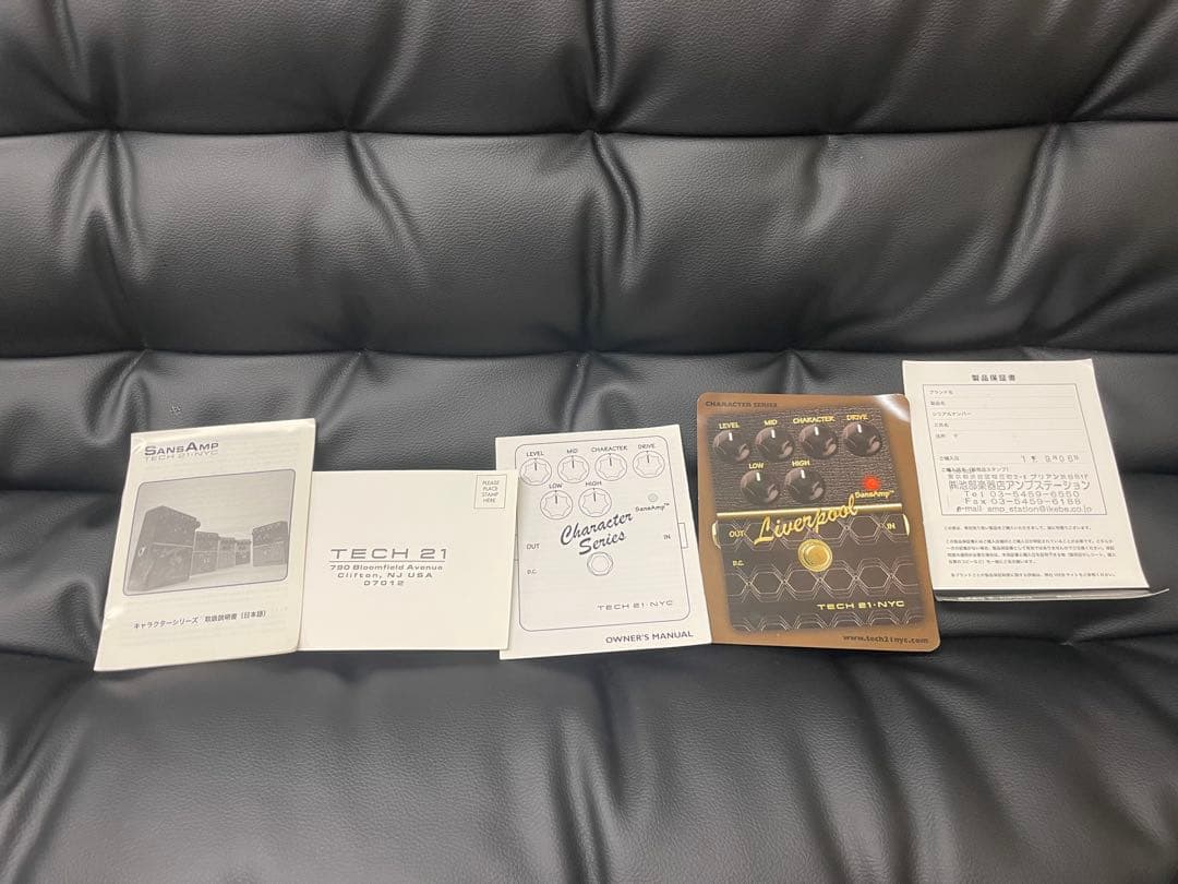 ギター TECH 21 SansAmp Liverpool