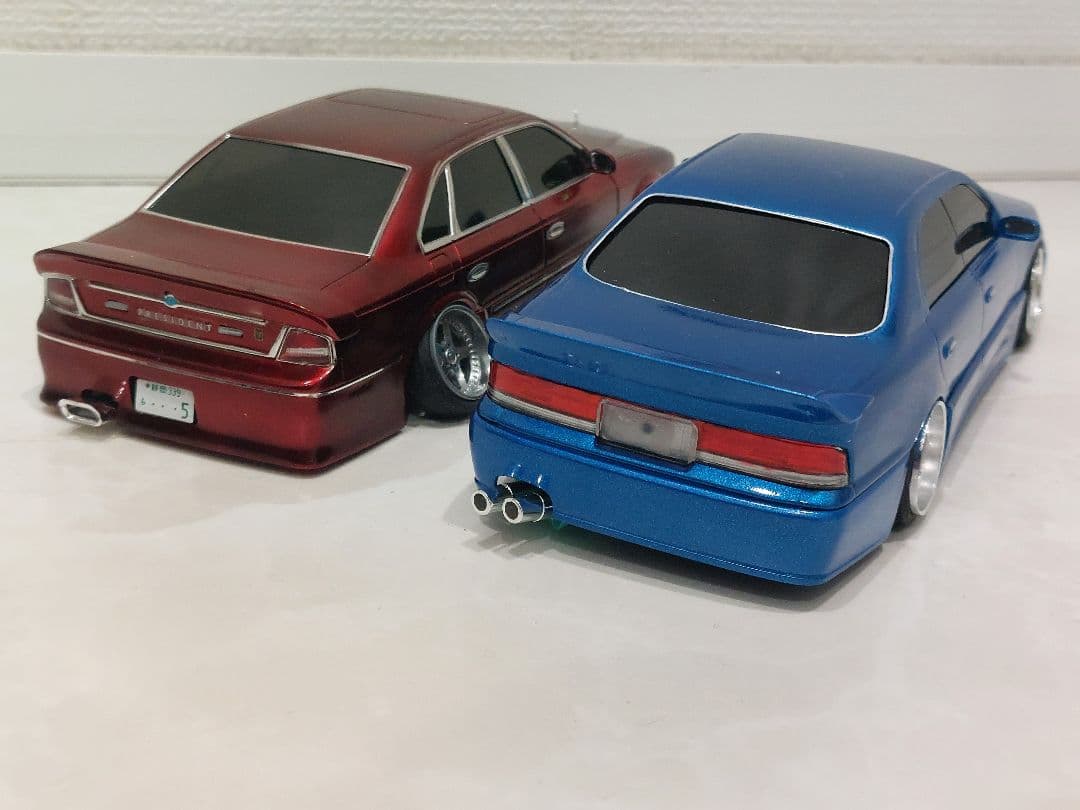 プラモ　アオシマ　ホイール　タイヤ　車