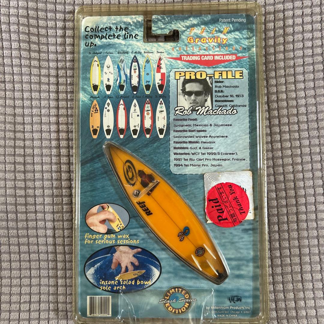 レア物　ロブマチャド　ミニチュア　サーフボード