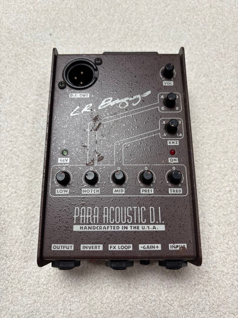 L.R.BAGGS Para Acoustic D.I.アコギダイレクトボックス