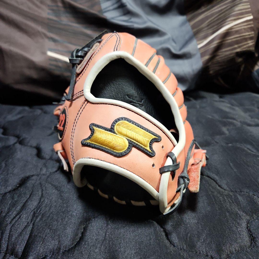 ★SSK オーダー軟式グローブ ※左投げ外野手 軟式、草野球に！状態良！
