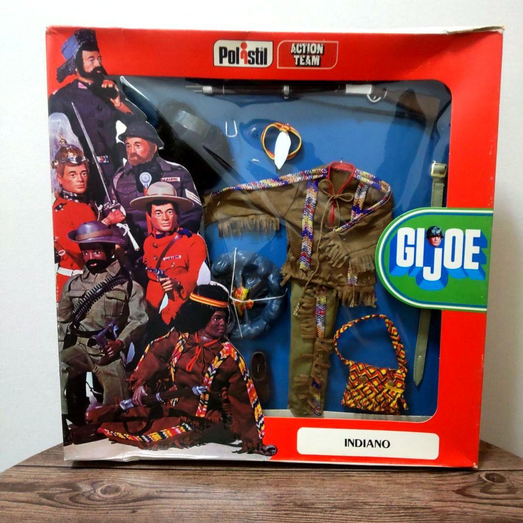 ビンテージ　GIJOE イタリア版 INDIANO　1977 ポリスティル社