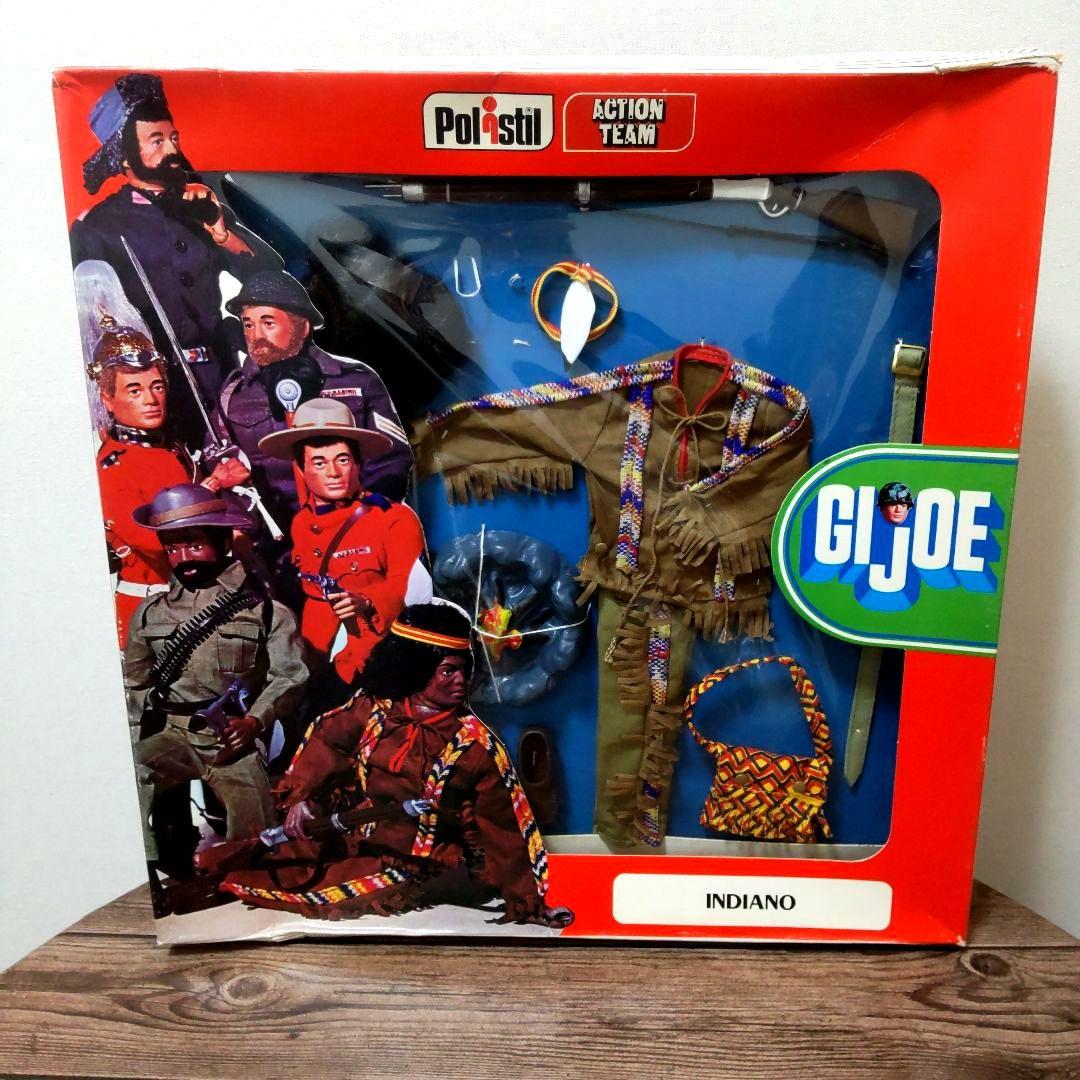 ビンテージ　GIJOE イタリア版 INDIANO　1977 ポリスティル社