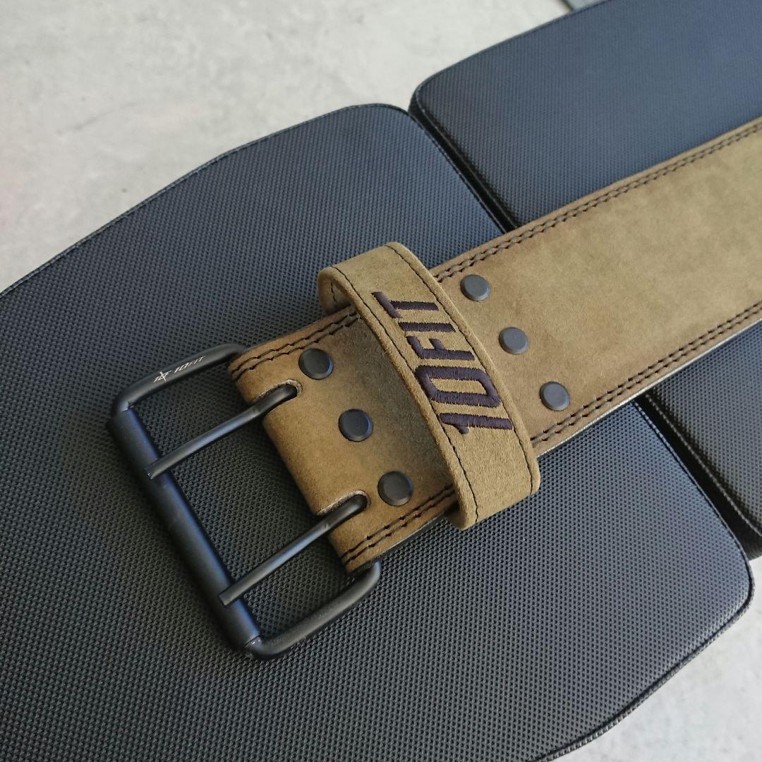 新品 10FIT パワーベルト リフティングベルト スエードレザー