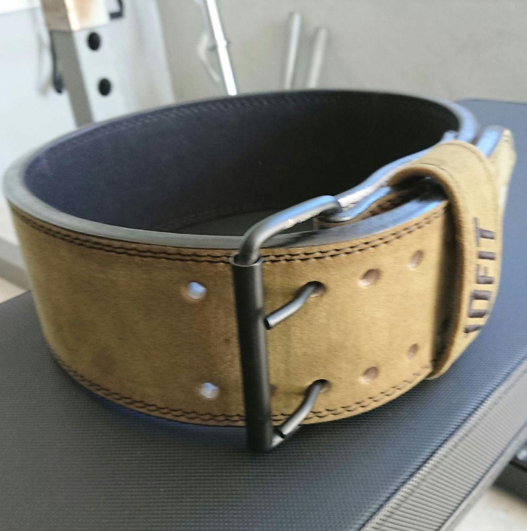 新品 10FIT パワーベルト リフティングベルト スエードレザー
