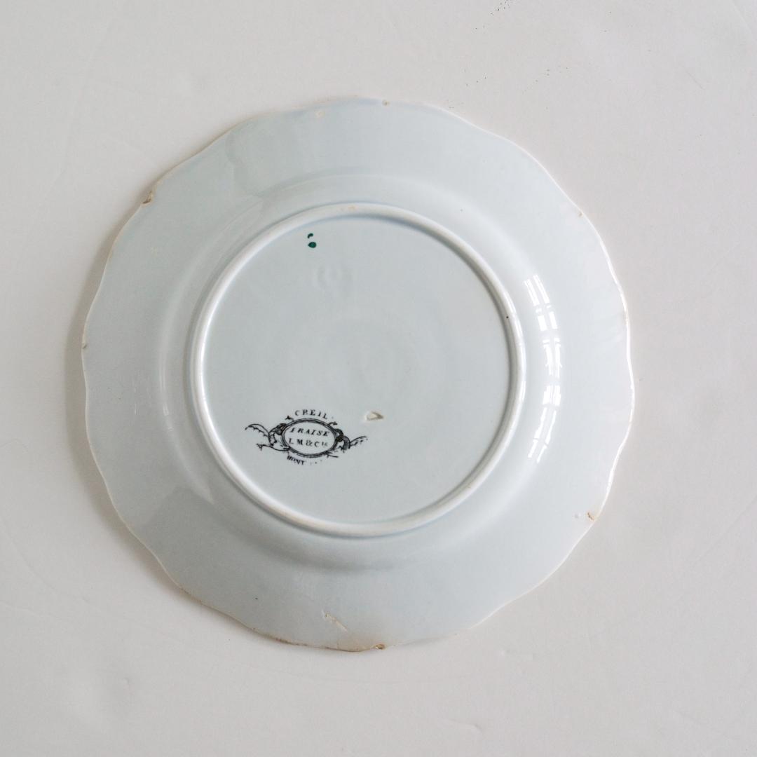 ジョルジュ・サンドのいちご皿 FRAISE クレイユモントロー I