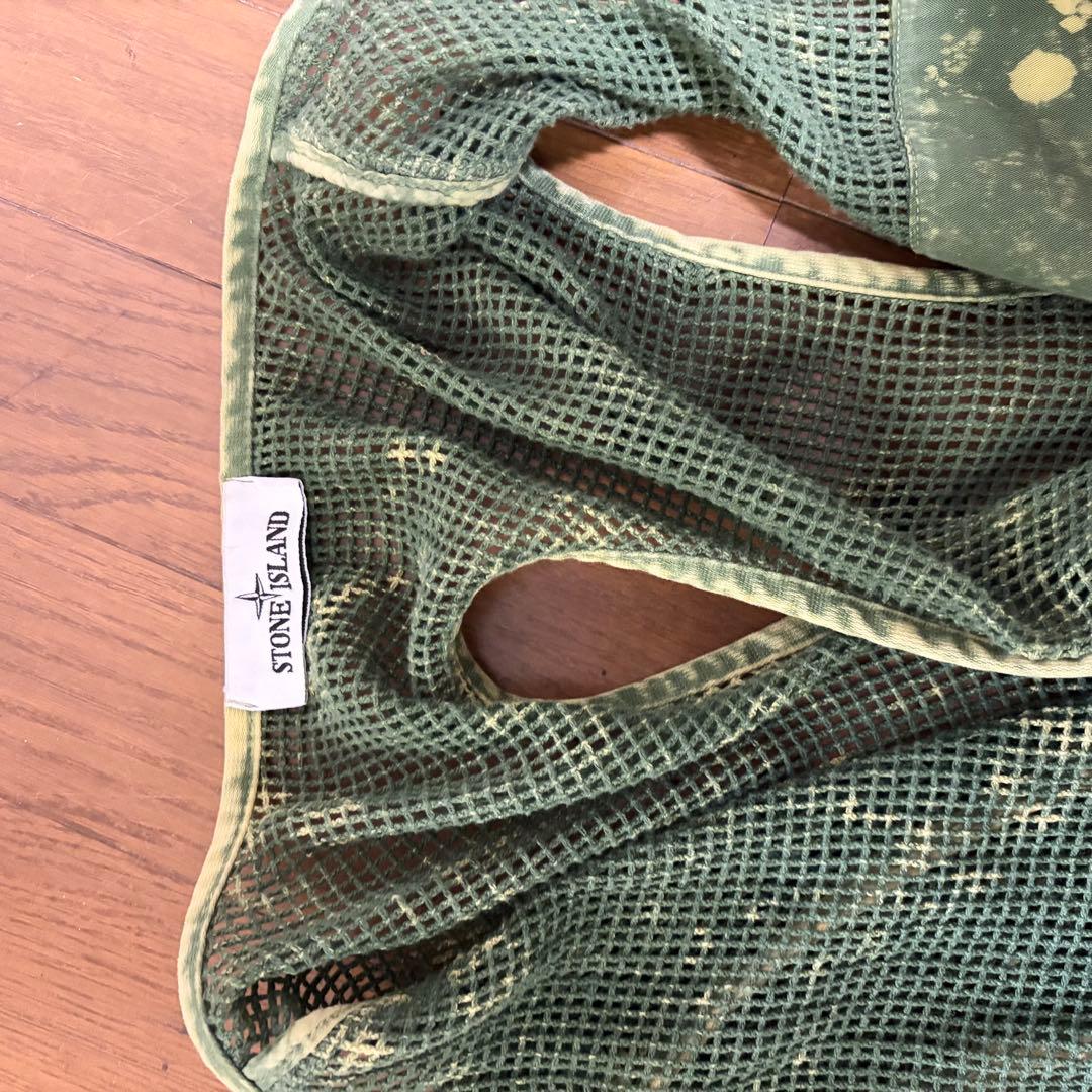 美品STONE  ハンティングベスト 実物　ミリタリーL ハンガー付