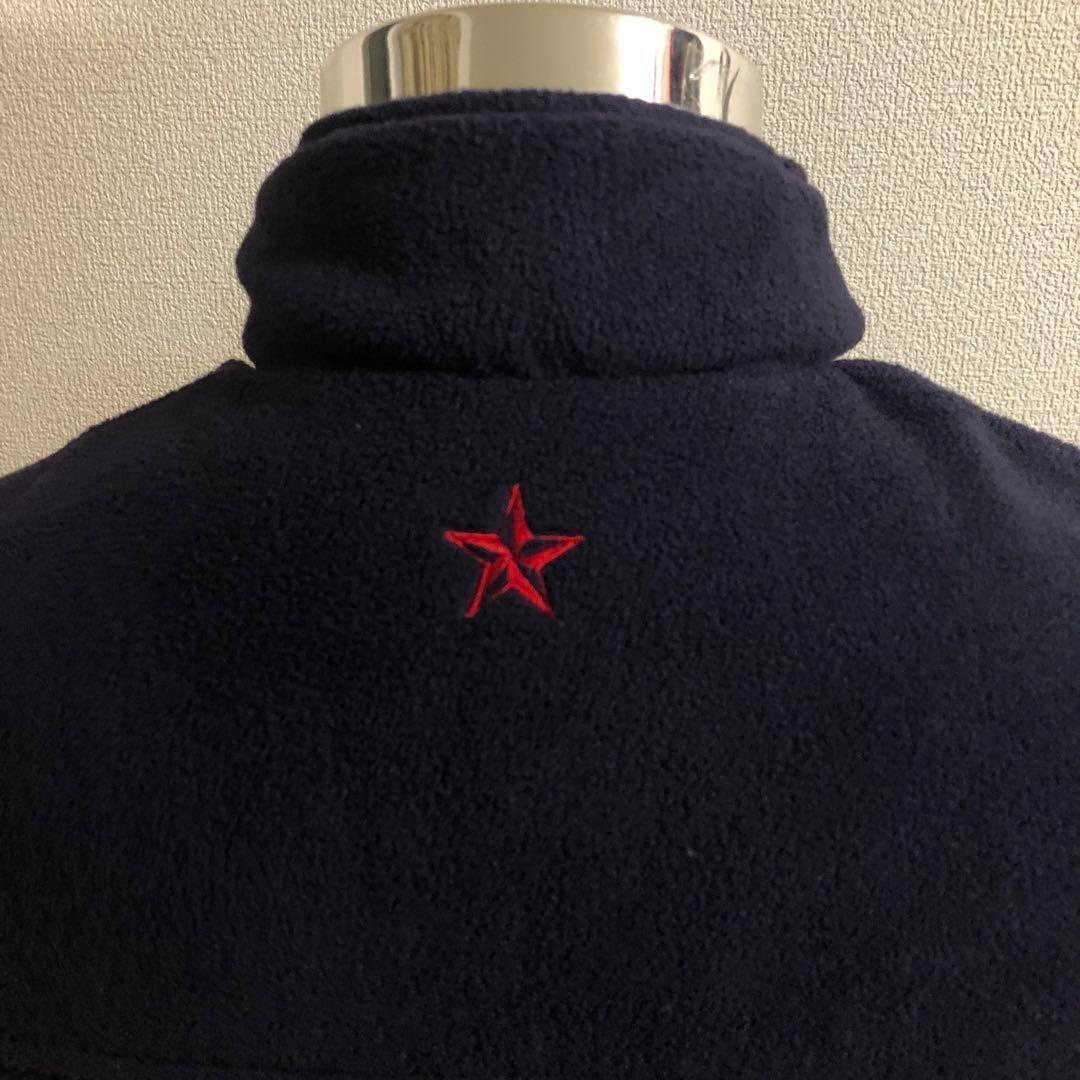 サーフアンドターフ リバーシブル 中綿 フリース ベスト★ネイビー Mサイズ