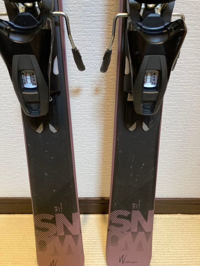 【HOTWAX・チューン済み】elan  レディーススキー板 140㎝