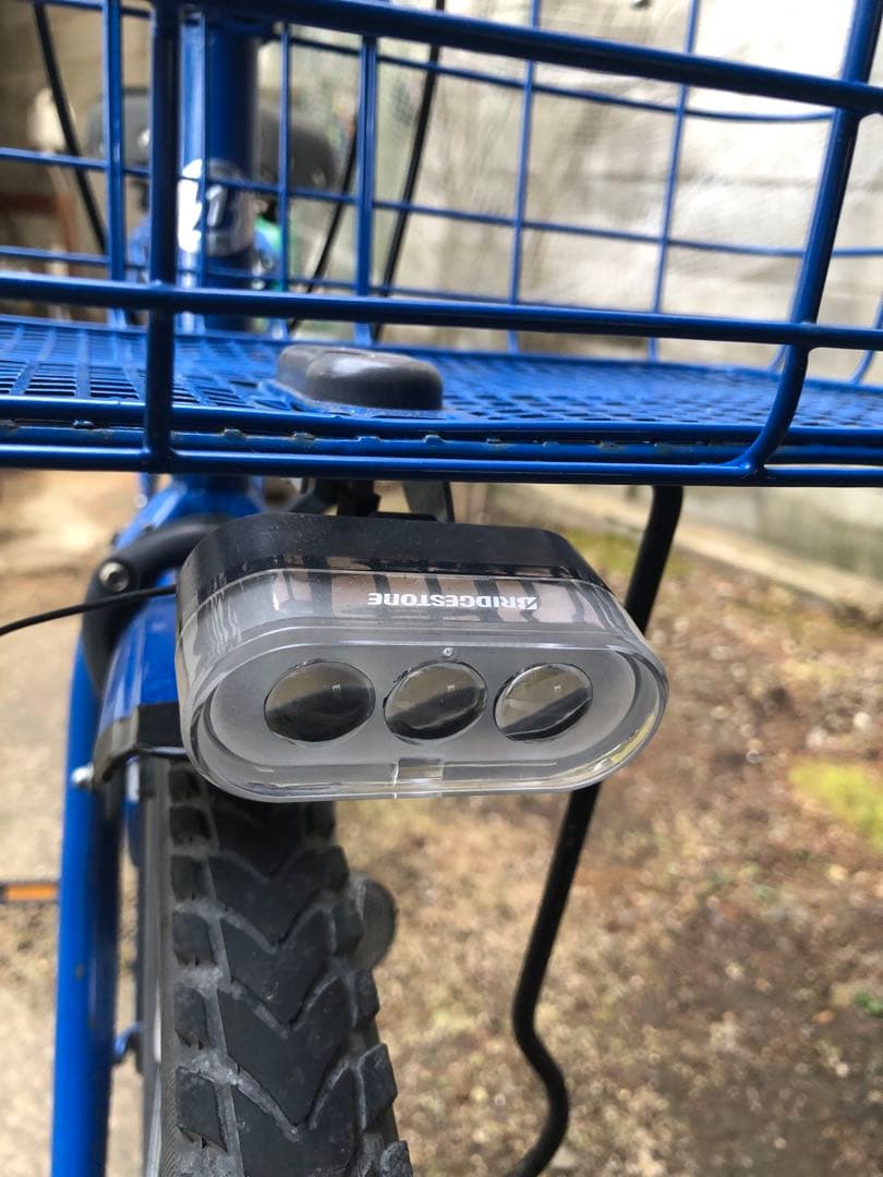 ブリヂストン　ステップクルーズ　点灯虫モデル　26インチ　F.Xソリッドブルー