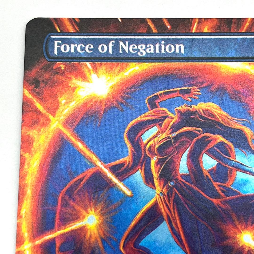 否定の力　FOIL ボーダーレス　英語　MTG