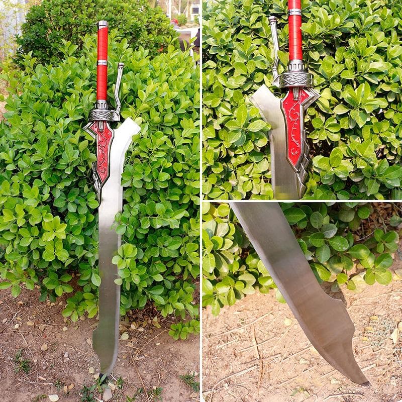 125 cm緋の女王 日本刀 模造刀 居合刀 武士道 武蔵 鑑賞用 手鍛造打