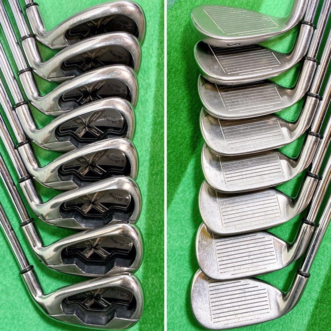 Callaway X HOT メンズゴルフクラブセット フレックスS 11本