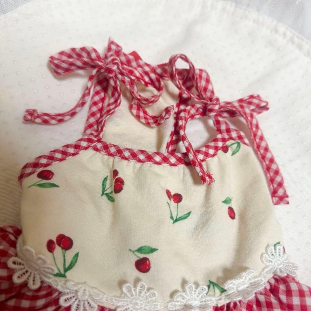 luxebirdie スリーズワンピース S さくらんぼ レッド