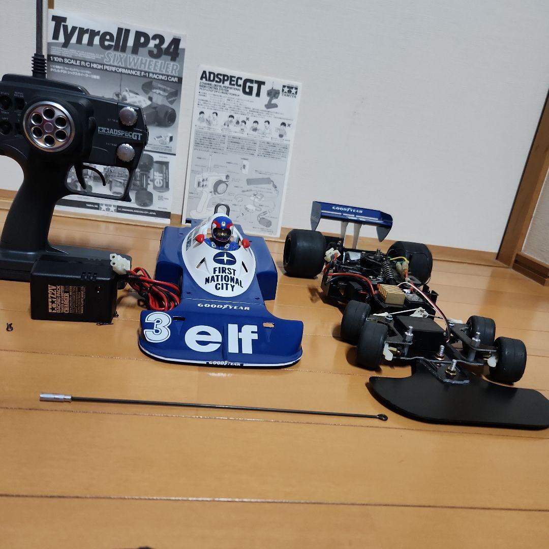 タミヤ タイレルP34 検索タミヤF103 　F 104　F1 プラモラジコン