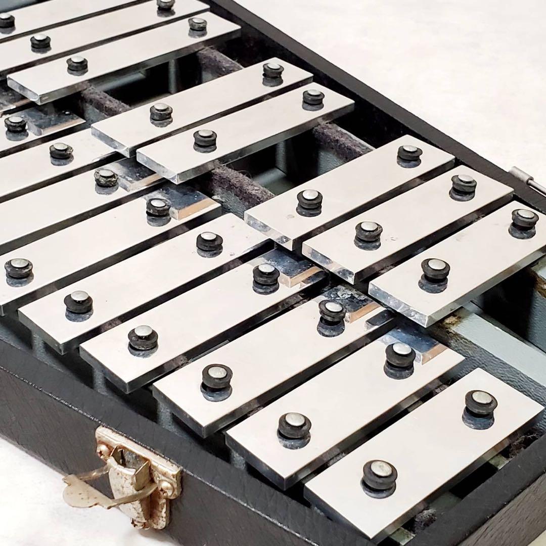 Saito サイトウ グロッケン 鉄琴 32鍵 ハードケース マレット付